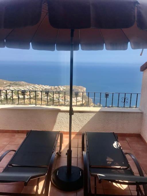 Ferienwohnung Vista Superior Hola Zeezicht!! Cumbre del Sol Exterior foto