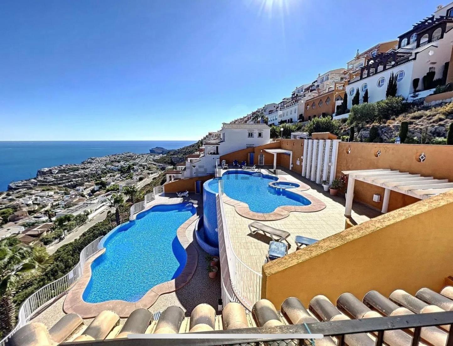 Ferienwohnung Vista Superior Hola Zeezicht!! Cumbre del Sol Exterior foto