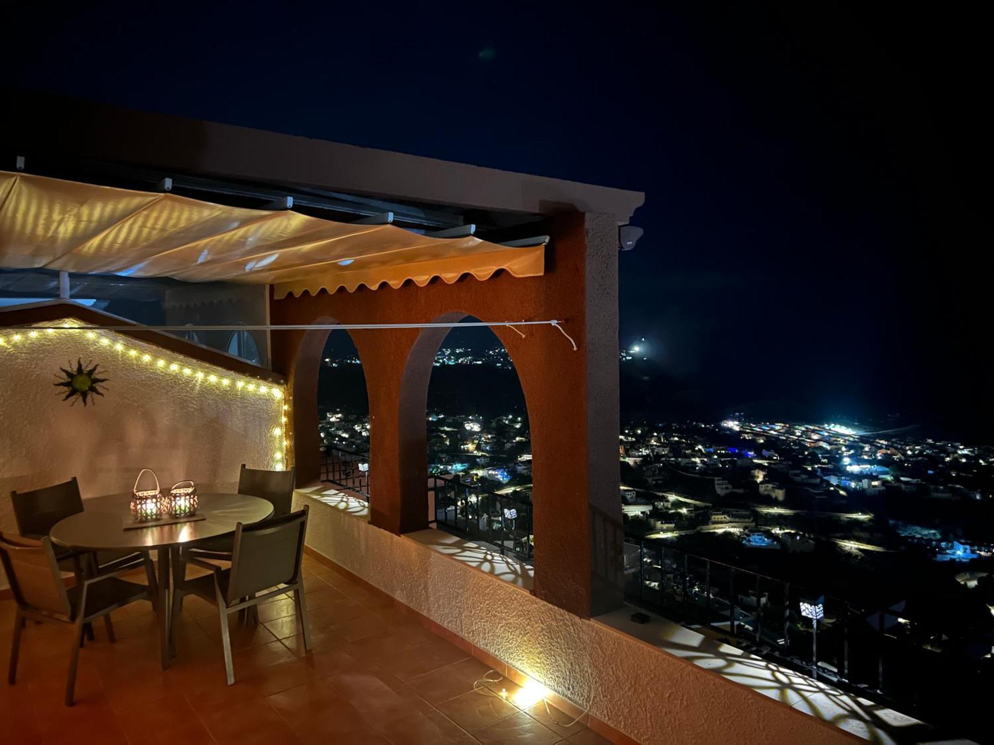 Ferienwohnung Vista Superior Hola Zeezicht!! Cumbre del Sol Exterior foto